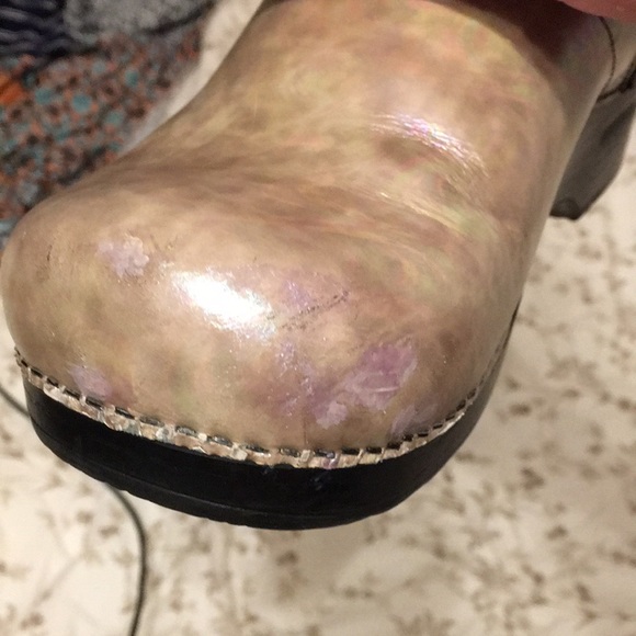Pearlescent Dansko Clogs - Picture 8 of 9